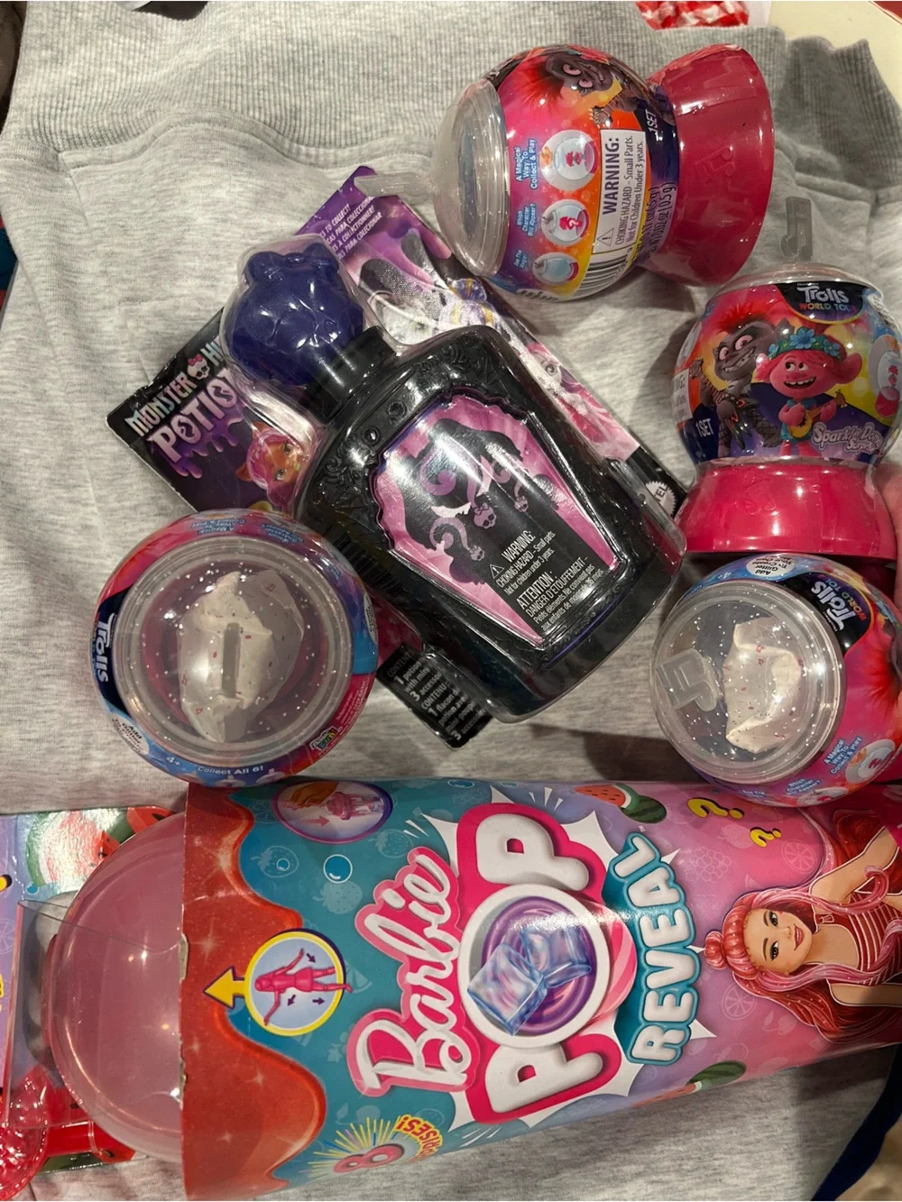 Girl 6 surprise / blind bag toy lot